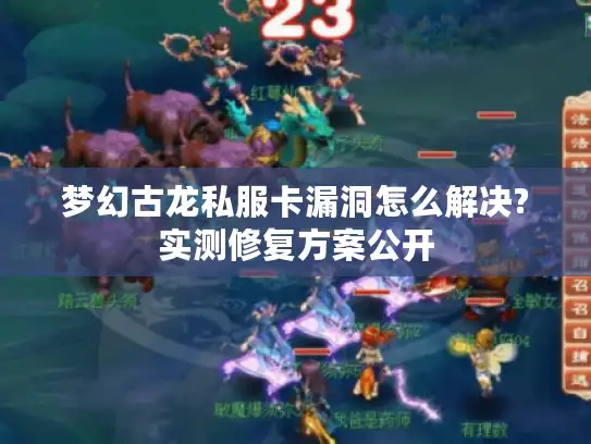 梦幻古龙私服卡漏洞怎么解决?实测修复方案公开 梦幻古龙私服卡漏洞怎么解决?实测修复方案公开