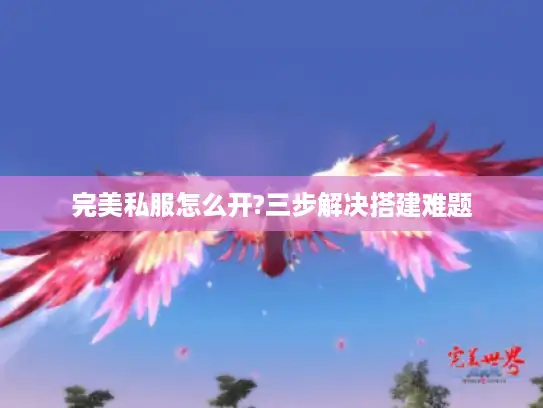 完美私服怎么开?三步解决搭建难题