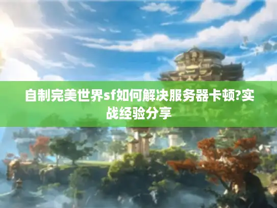 自制完美世界sf如何解决服务器卡顿?实战经验分享