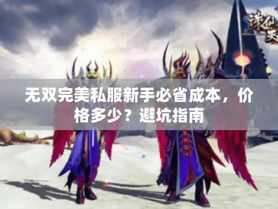 无双完美私服新手必省成本，价格多少？避坑指南