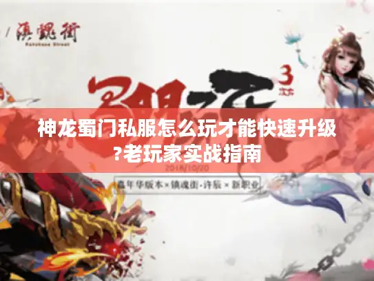 神龙蜀门私服怎么玩才能快速升级?老玩家实战指南