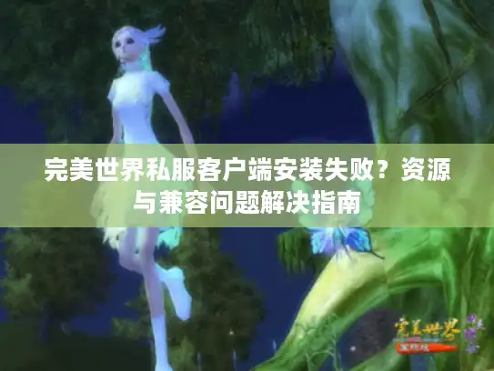 完美世界私服客户端安装失败？资源与兼容问题解决指南