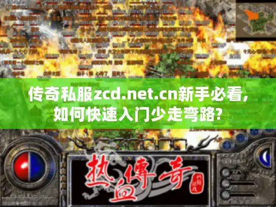 传奇私服zcd.net.cn新手必看,如何快速入门少走弯路?