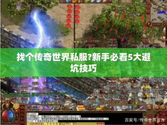找个传奇世界私服?新手必看5大避坑技巧