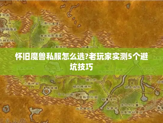 怀旧魔兽私服怎么选?老玩家实测5个避坑技巧