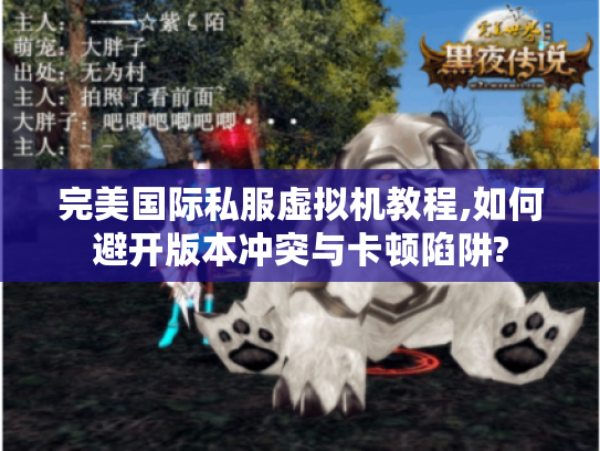 完美国际私服虚拟机教程,如何避开版本冲突与卡顿陷阱?
