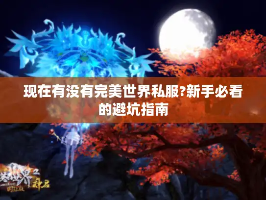 现在有没有完美世界私服?新手必看的避坑指南