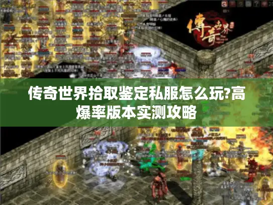 传奇世界拾取鉴定私服怎么玩?高爆率版本实测攻略