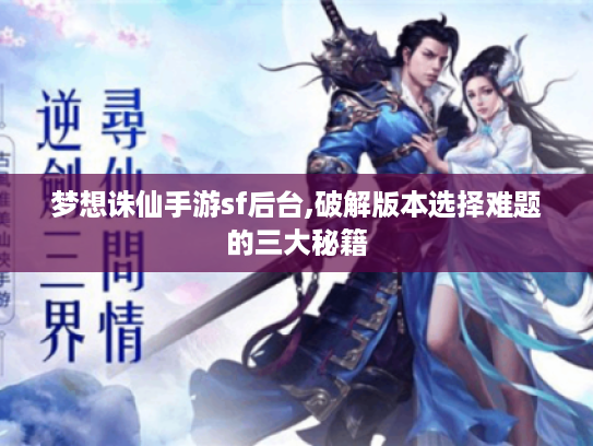 梦想诛仙手游sf后台,破解版本选择难题的三大秘籍