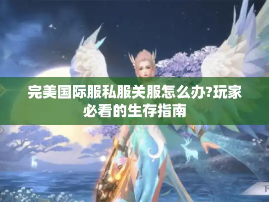 完美国际服私服关服怎么办?玩家必看的生存指南