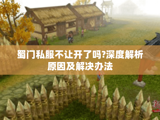 蜀门私服不让开了吗?深度解析原因及解决办法