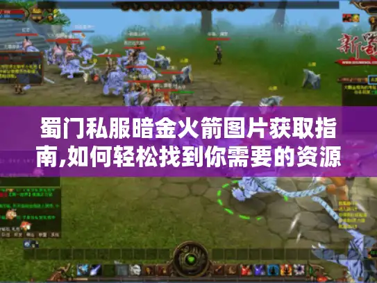 蜀门私服暗金火箭图片获取指南,如何轻松找到你需要的资源?