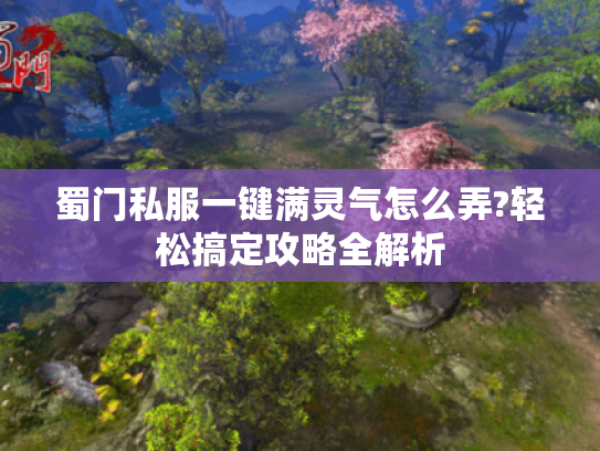 蜀门私服一键满灵气怎么弄?轻松搞定攻略全解析