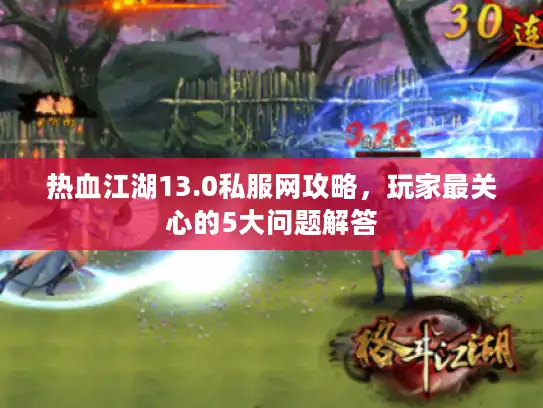 热血江湖13.0私服网攻略，玩家最关心的5大问题解答