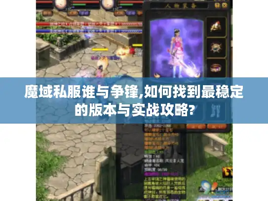 魔域私服谁与争锋,如何找到最稳定的版本与实战攻略?