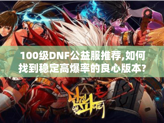 100级DNF公益服推荐,如何找到稳定高爆率的良心版本?