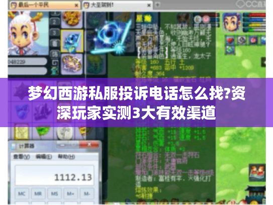 梦幻西游私服投诉电话怎么找?资深玩家实测3大有效渠道 梦幻西游私服投诉电话怎么找?资深玩家实测3大有效渠道
