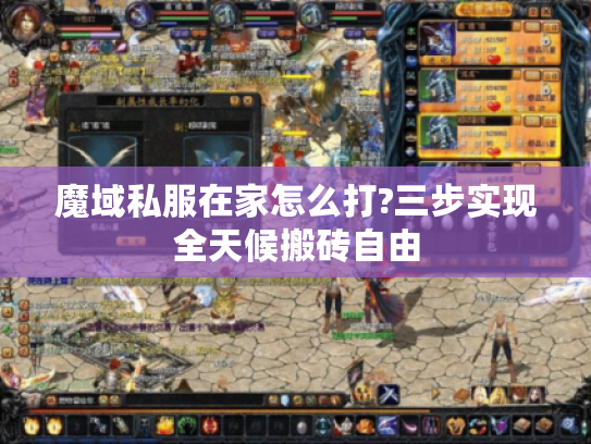 魔域私服在家怎么打?三步实现全天候搬砖自由