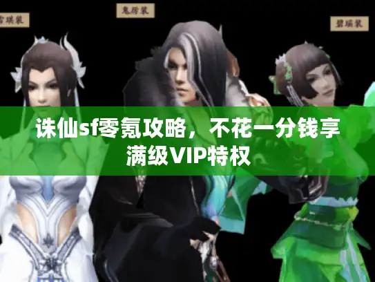 诛仙sf零氪攻略，不花一分钱享满级VIP特权