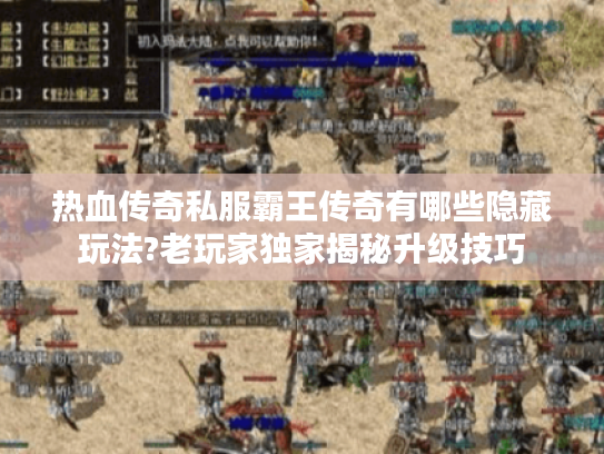 热血传奇私服霸王传奇有哪些隐藏玩法?老玩家独家揭秘升级技巧