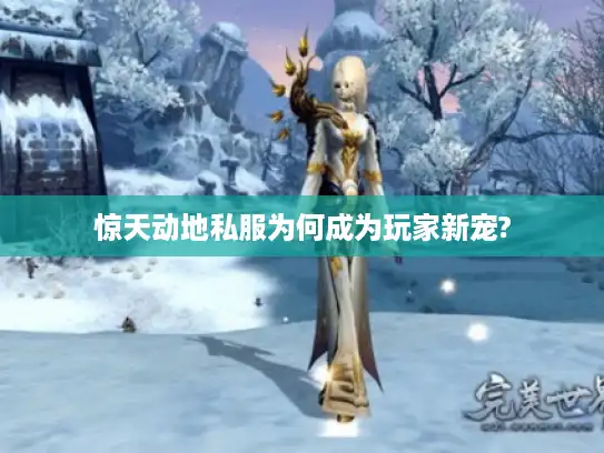 惊天动地私服为何成为玩家新宠?