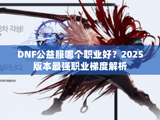 DNF公益服哪个职业好？2025版本最强职业梯度解析
