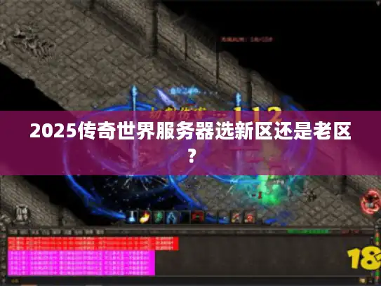 2025传奇世界服务器选新区还是老区？