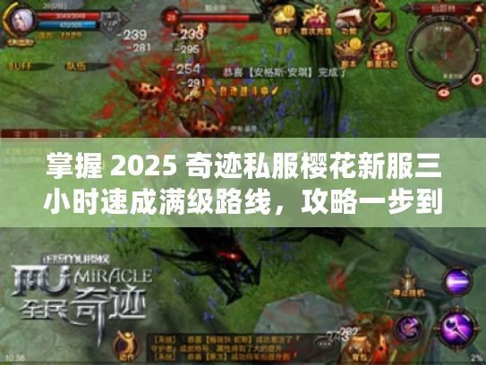 掌握 2025 奇迹私服樱花新服三小时速成满级路线，攻略一步到位！