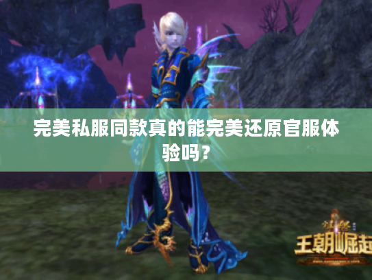 完美私服同款真的能完美还原官服体验吗？