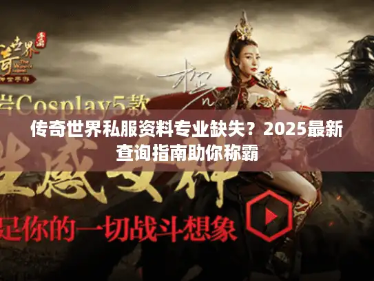 传奇世界私服资料专业缺失？2025最新查询指南助你称霸