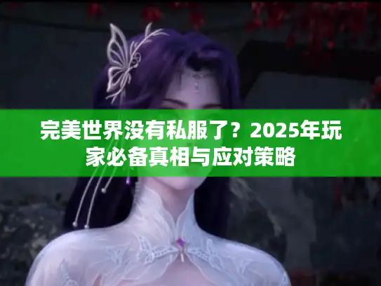 完美世界没有私服了?2025年玩家必备真相与应对策略 完美世界没有私服了?2025年玩家必备真相与应对策略