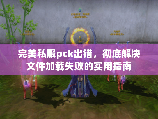 完美私服pck出错，彻底解决文件加载失败的实用指南