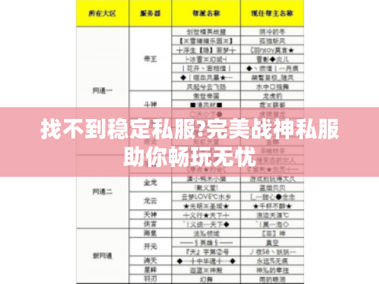 找不到稳定私服?完美战神私服助你畅玩无忧 找不到稳定私服?完美战神私服助你畅玩无忧