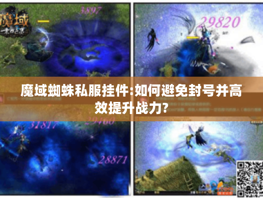 魔域蜘蛛私服挂件:如何避免封号并高效提升战力?