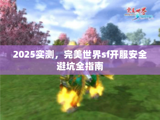 2025实测，完美世界sf开服安全避坑全指南