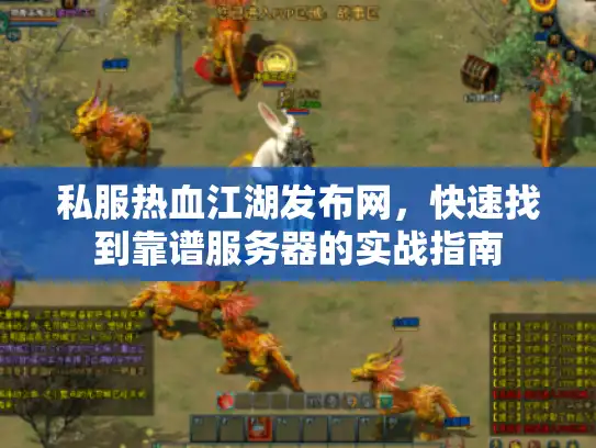 私服热血江湖发布网，快速找到靠谱服务器的实战指南
