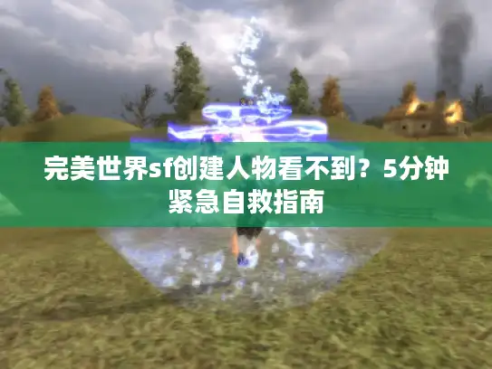完美世界sf创建人物看不到？5分钟紧急自救指南