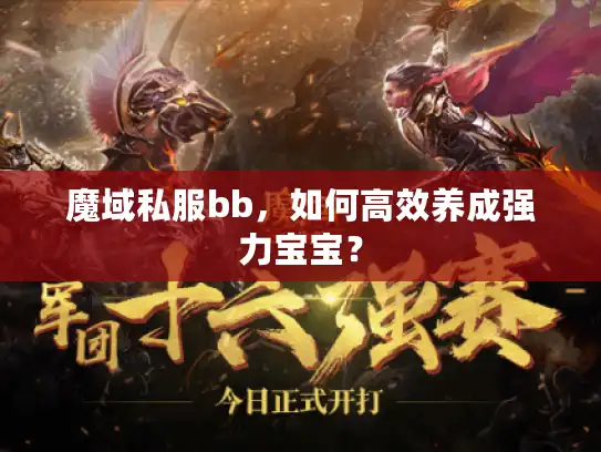 魔域私服bb，如何高效养成强力宝宝？