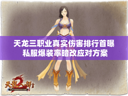 天龙三职业真实伤害排行首曝 私服爆装率暗改应对方案