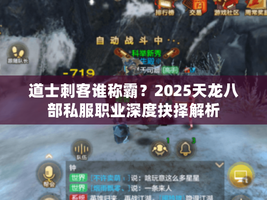 道士刺客谁称霸？2025天龙八部私服职业深度抉择解析