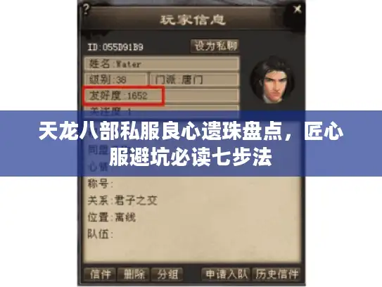 天龙八部私服良心遗珠盘点，匠心服避坑必读七步法