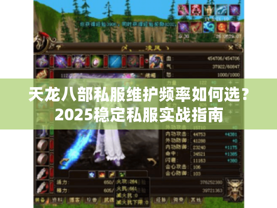 天龙八部私服维护频率如何选?2025稳定私服实战指南 天龙八部私服维护频率如何选?2025稳定私服实战指南