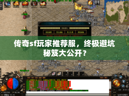 传奇sf玩家推荐服，终极避坑秘笈大公开？