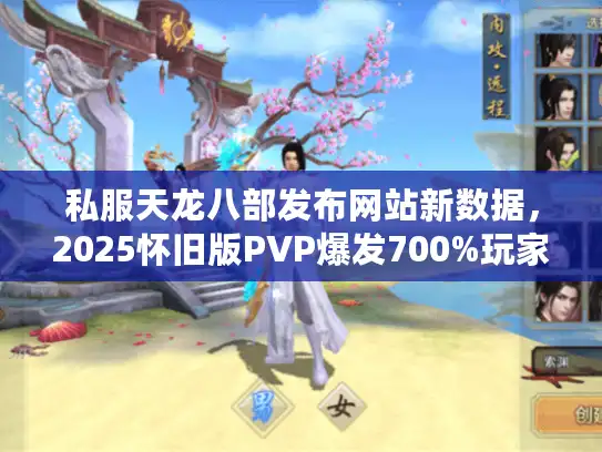 私服天龙八部发布网站新数据，2025怀旧版PVP爆发700%玩家