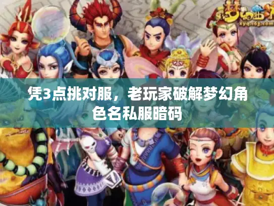 凭3点挑对服,老玩家破解梦幻角色名私服暗码 凭3点挑对服,老玩家破解梦幻角色名私服暗码