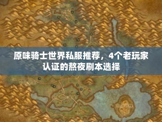 原味骑士世界私服推荐，4个老玩家认证的熬夜刷本选择