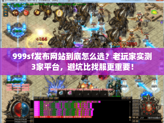 999sf发布网站到底怎么选？老玩家实测3家平台，避坑比找服更重要！