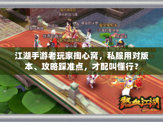 江湖手游老玩家掏心窝,私服用对版本、攻略踩准点,才配叫懂行? 江湖手游老玩家掏心窝,私服用对版本、攻略踩准点,才配叫懂行?