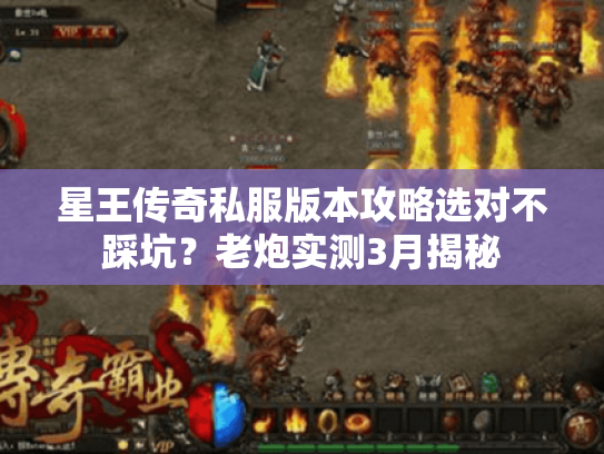星王传奇私服版本攻略选对不踩坑？老炮实测3月揭秘