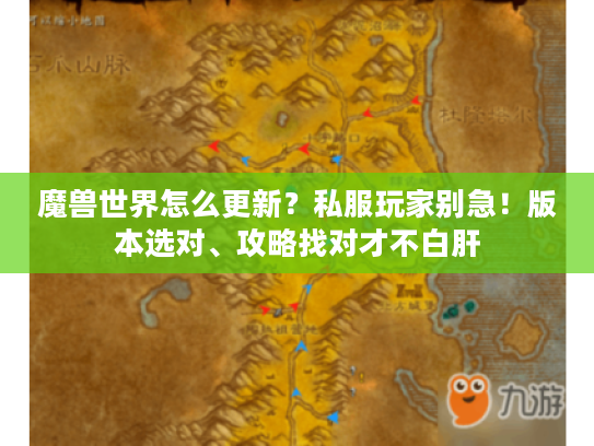 魔兽世界怎么更新？私服玩家别急！版本选对、攻略找对才不白肝